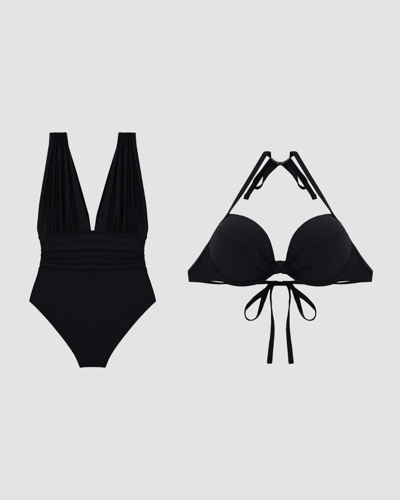 Melanie| Luxus-Shaping-Badeanzug