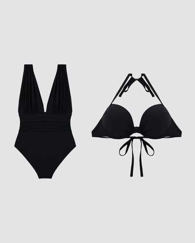 Melanie| Luxus-Shaping-Badeanzug