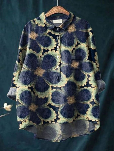 Lila™ - Bluse mit Blumendruck