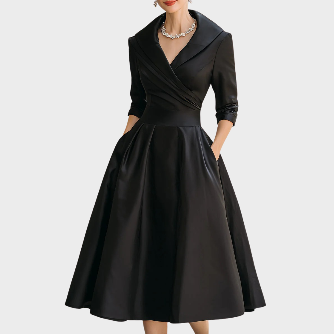 Klaudyna™ | Elegantes Midi Kleid Damen