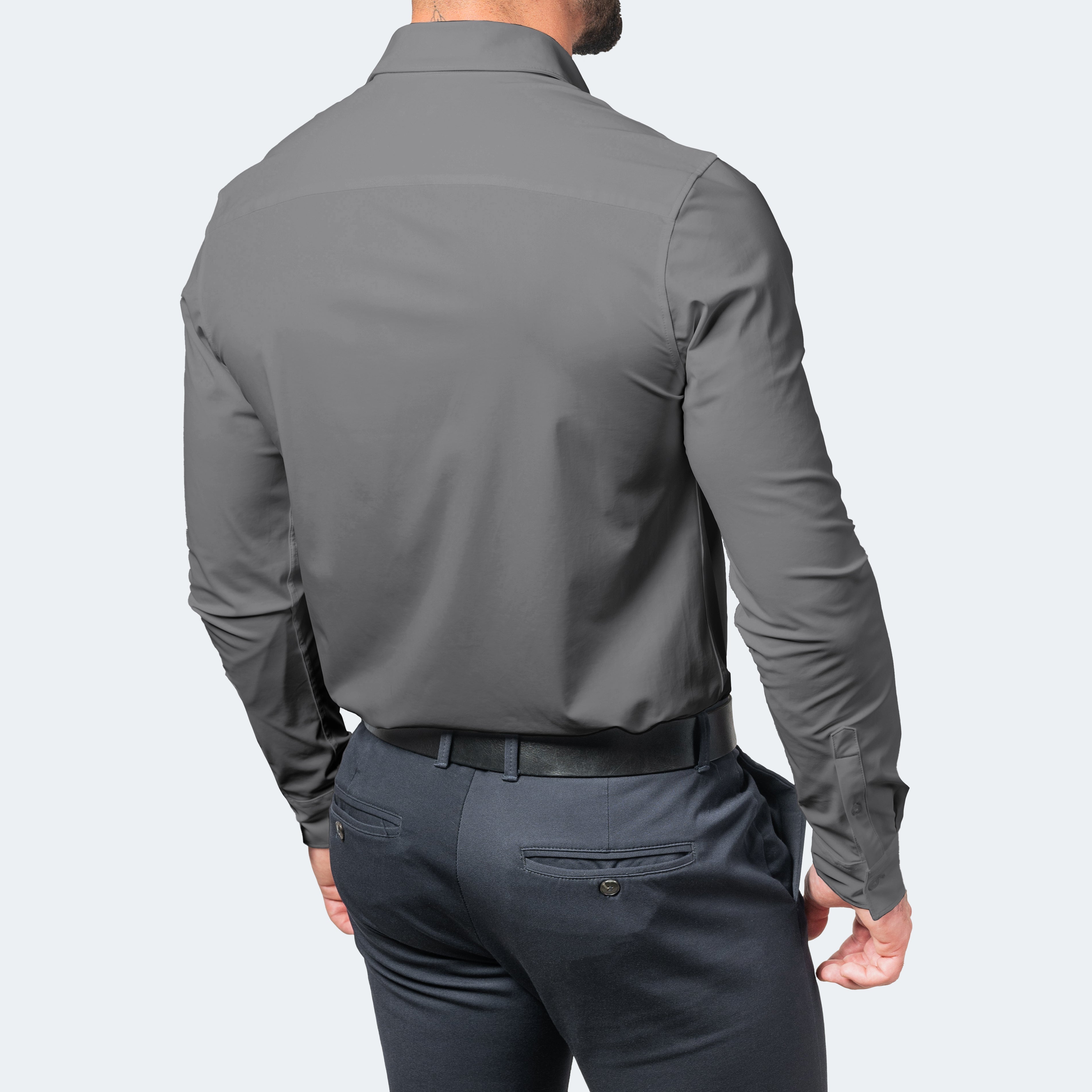 Performance Stretch Hemd Herren | Slim Fit | Flex Komfort Businesswear