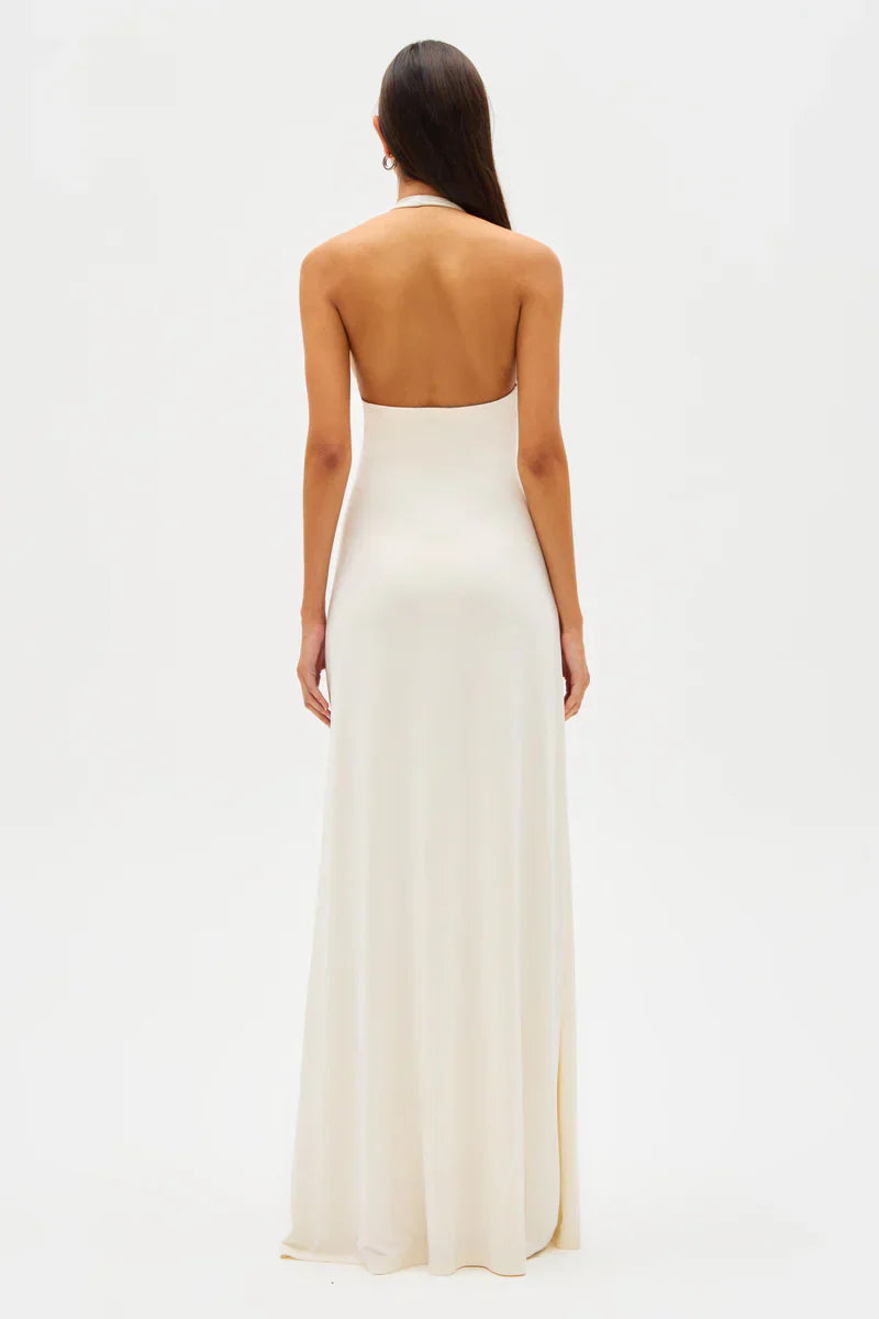 ALTHEA – Cupro-Maxikleid