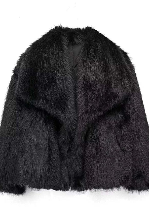 Jessica™ | Cozy Fur Coat Damen - Oversized Teddy Mantel