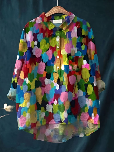 Lila™ - Bluse mit Blumendruck