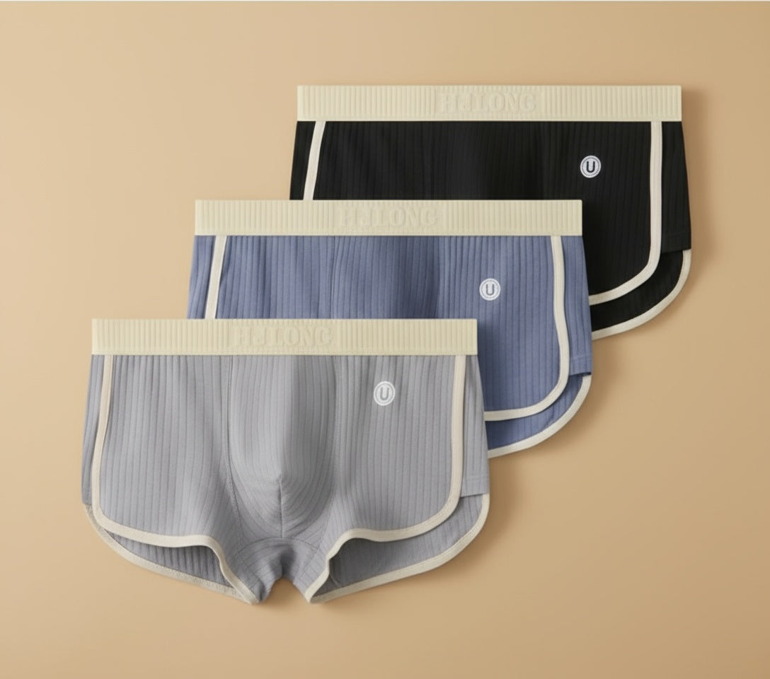 Nuvor™ | Herren Boxershorts 3er-Pack Baumwolle