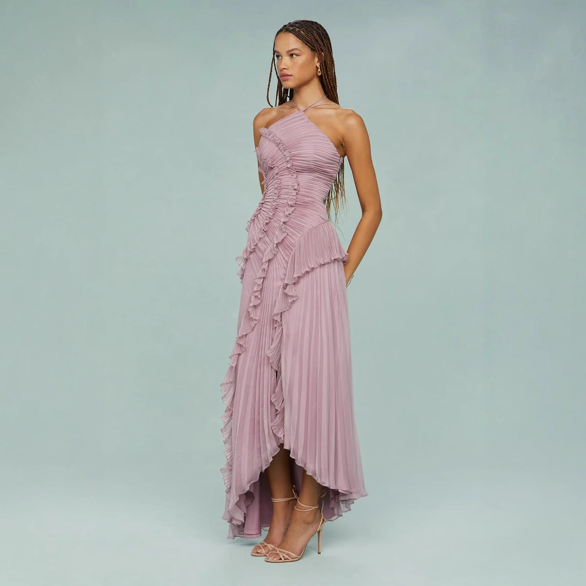 Elisia – Fliederfarbenes Traumkleid
