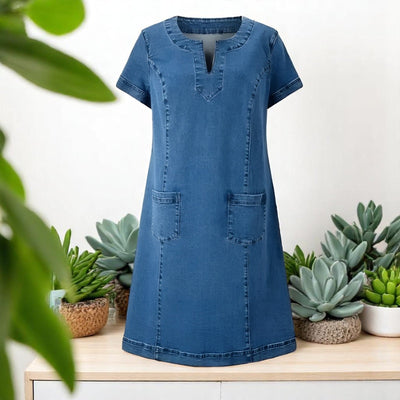 Gilja – Weiches Jeanskleid