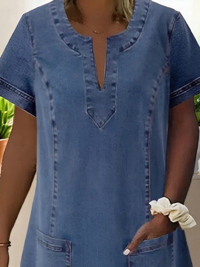 Gilja – Weiches Jeanskleid