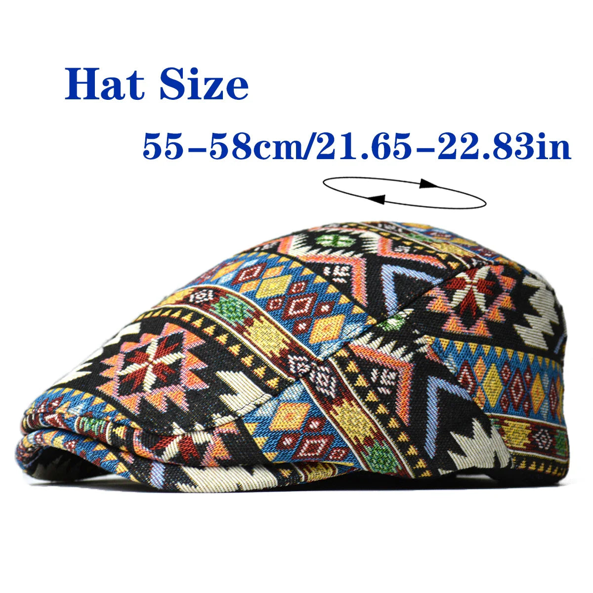 Olivier™ | Bunte Vintage-Cap