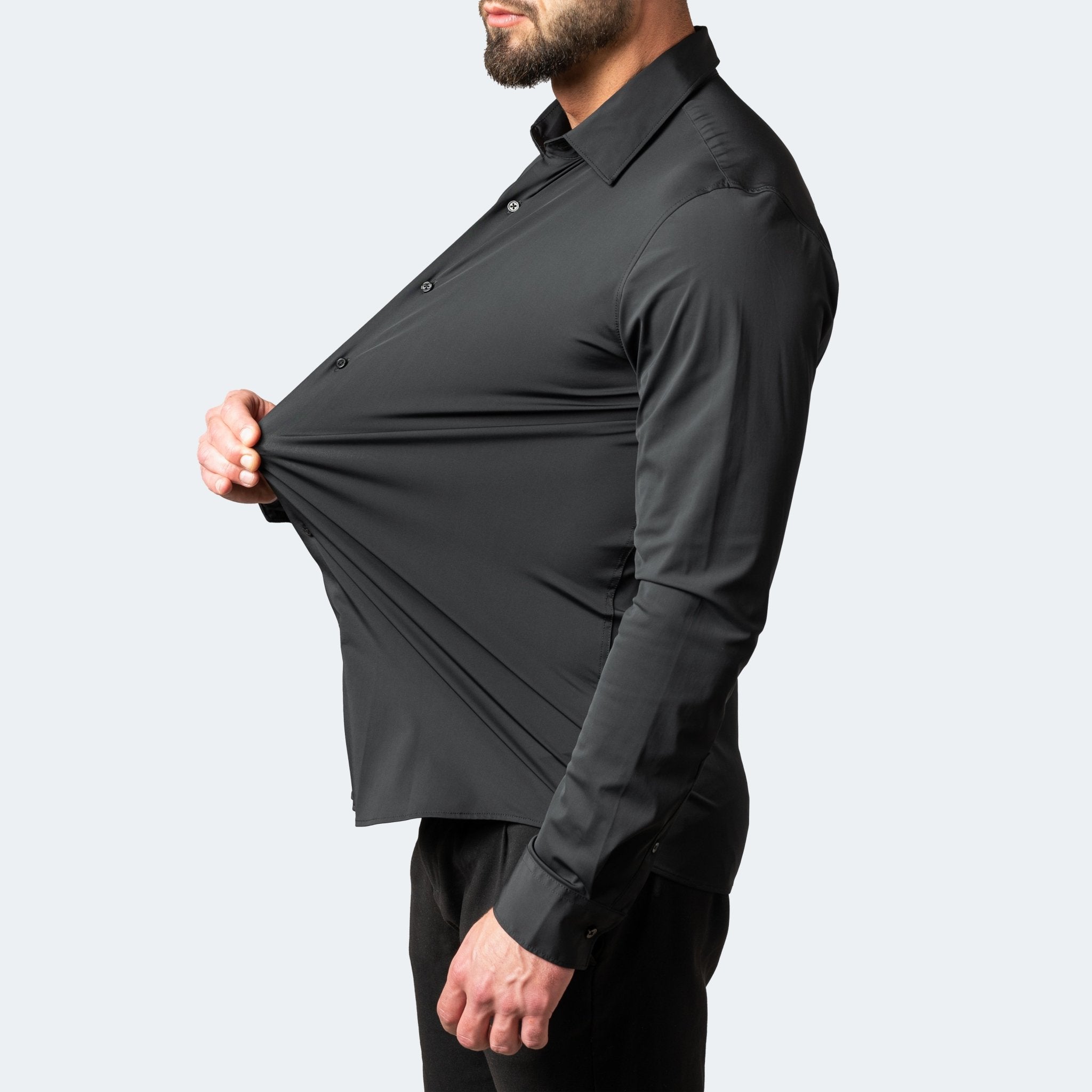 Performance Stretch Hemd Herren | Slim Fit | Flex Komfort Businesswear