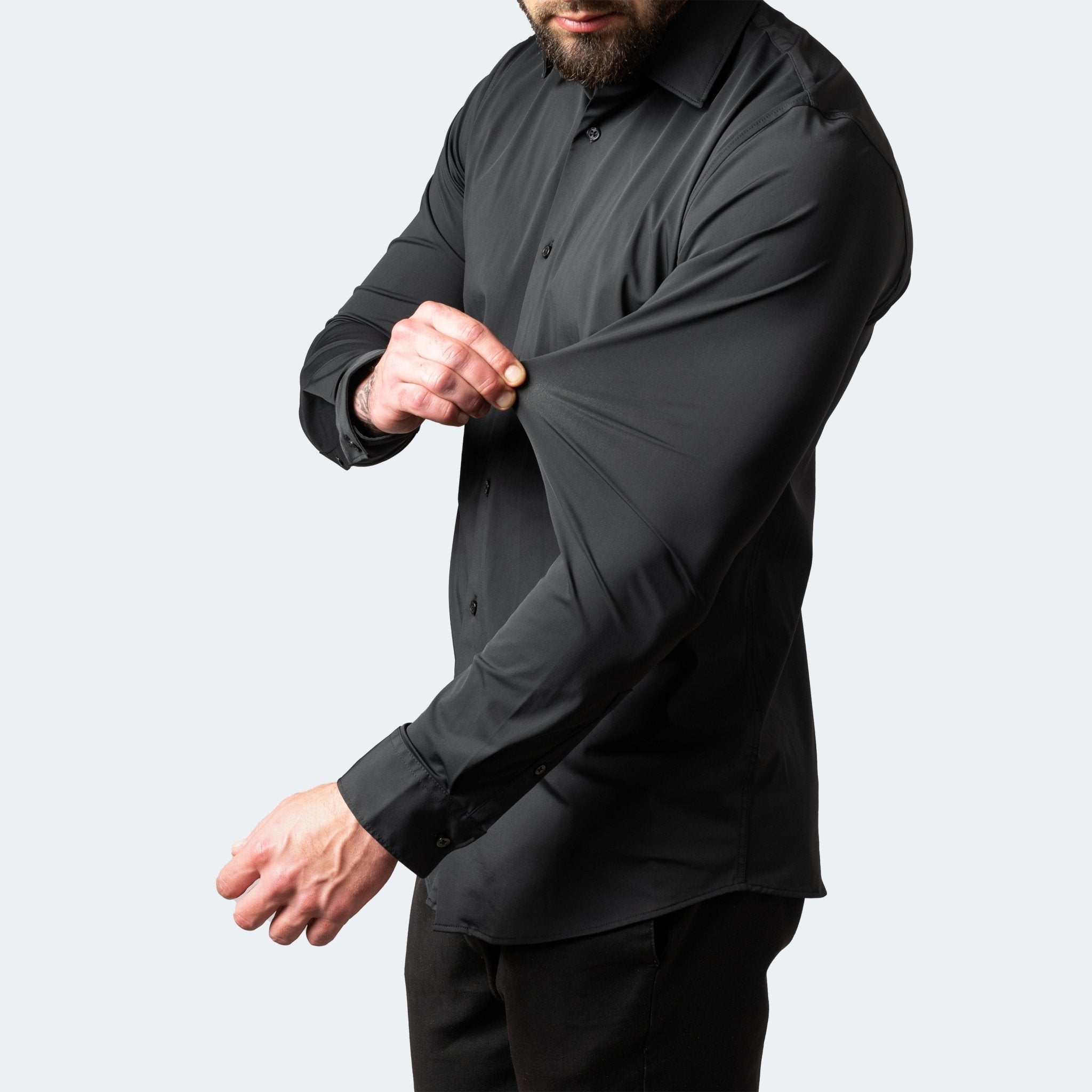 Performance Stretch Hemd Herren | Slim Fit | Flex Komfort Businesswear