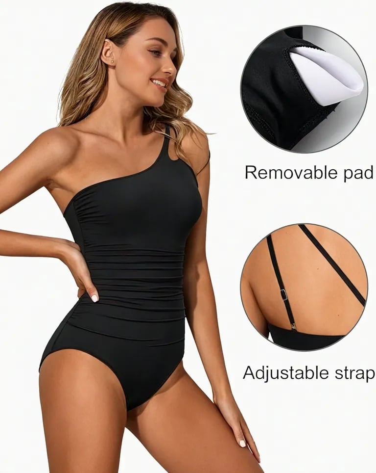 Grace | One-Shoulder Badeanzug