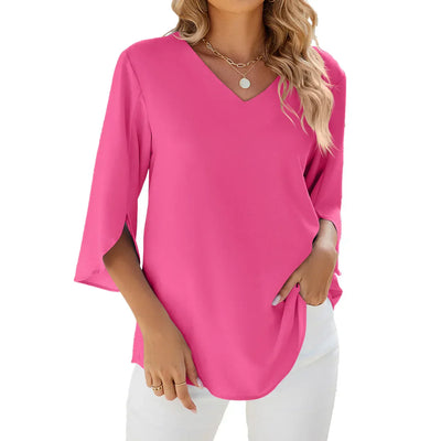 Anna | V-Ausschnitt Bluse