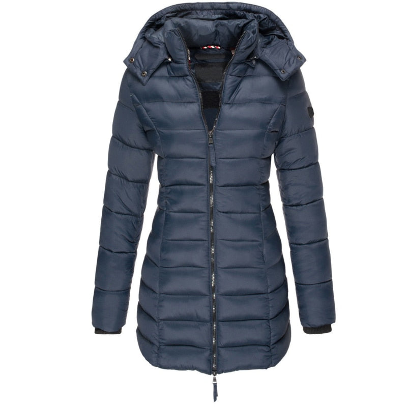 Laura™ | Lange Daunenjacke